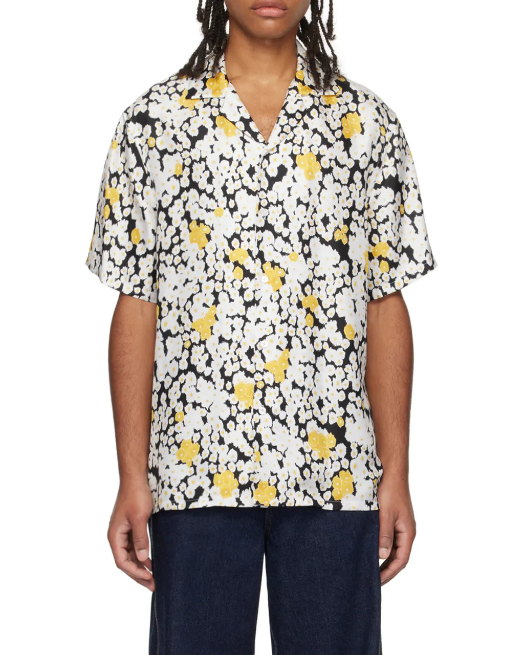 Lanvin Straight Hem Printed Shirt