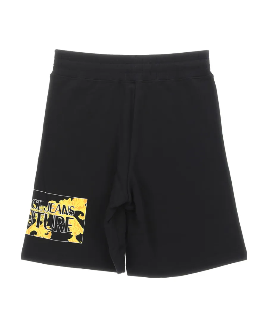 Versace Jeans Couture Logo-Printed Drawstring Track Shorts