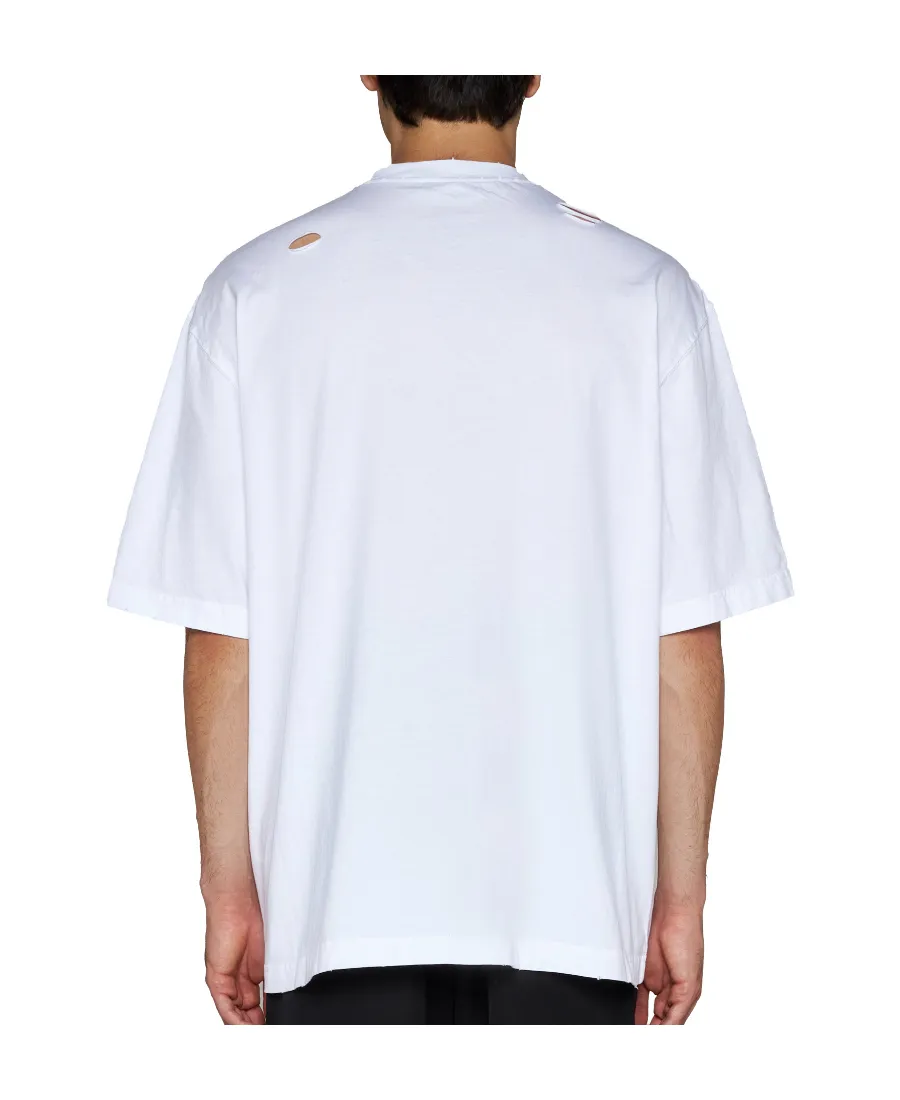 We11Done Logo-Printed Round Neck T-Shirt