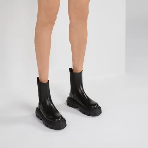 Generation C Leather Ankle Boots