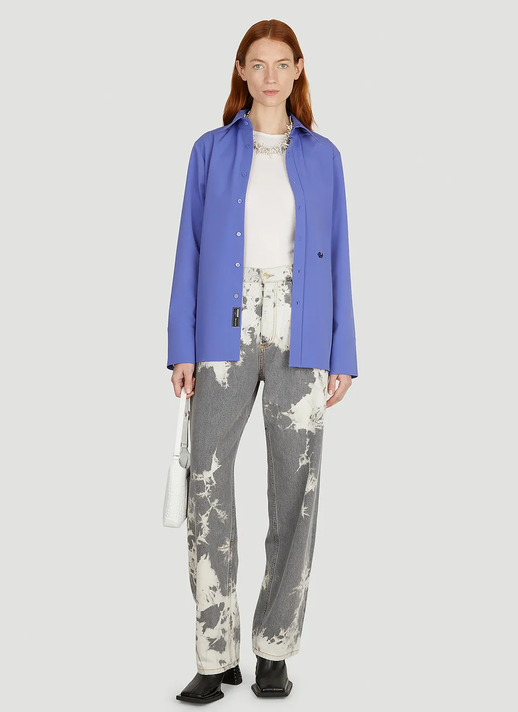 Lapel Long-Sleeved Shirt