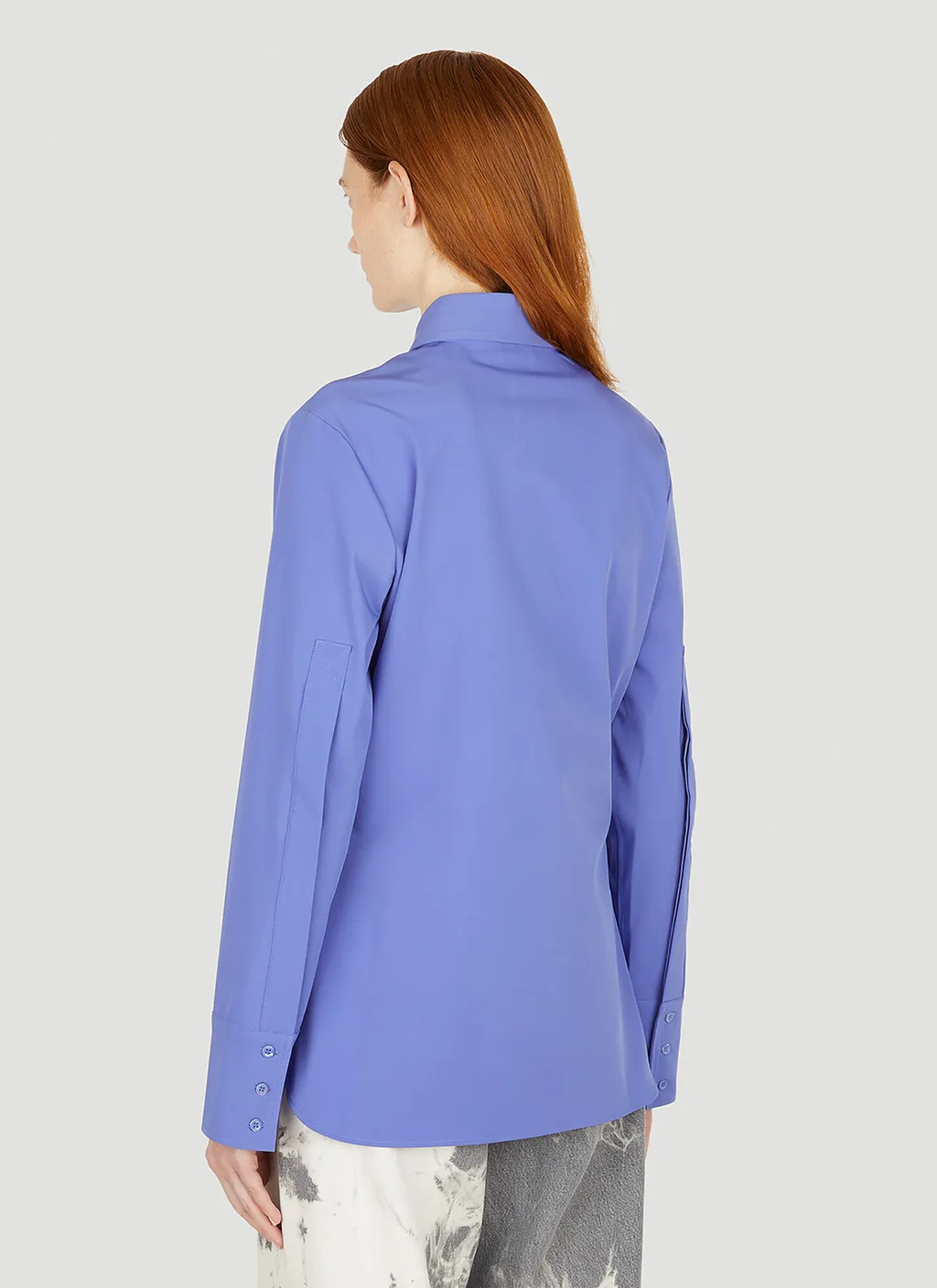Lapel Long-Sleeved Shirt