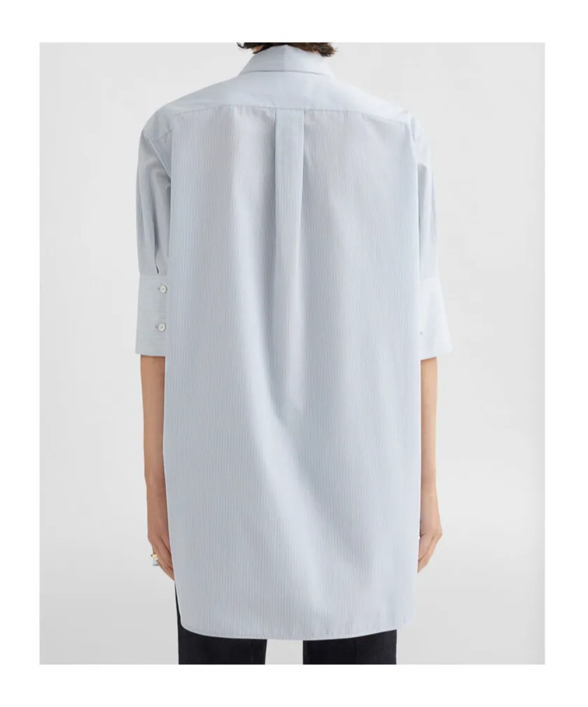 Jil Sander Half Sleeved Relaxed Fit Shirt