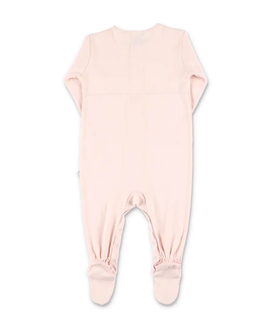 Long-Sleeve Cotton Babygrow