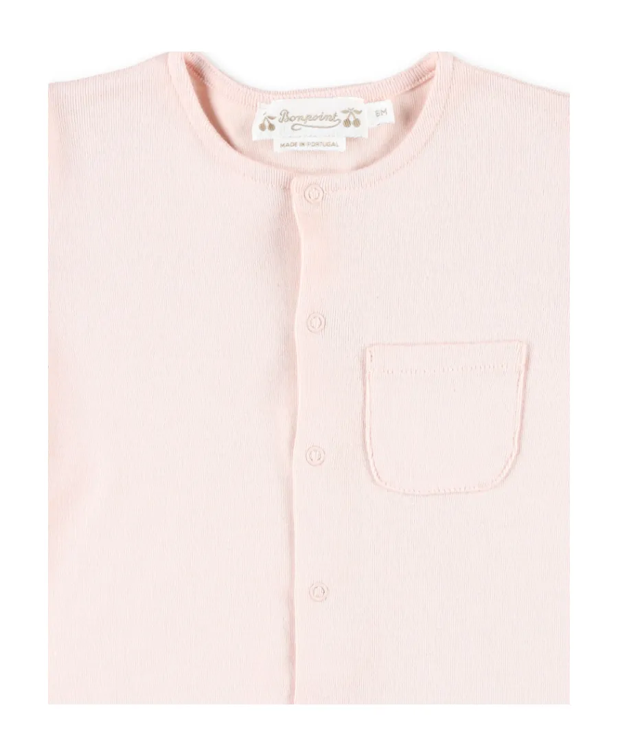 Long-Sleeve Cotton Babygrow