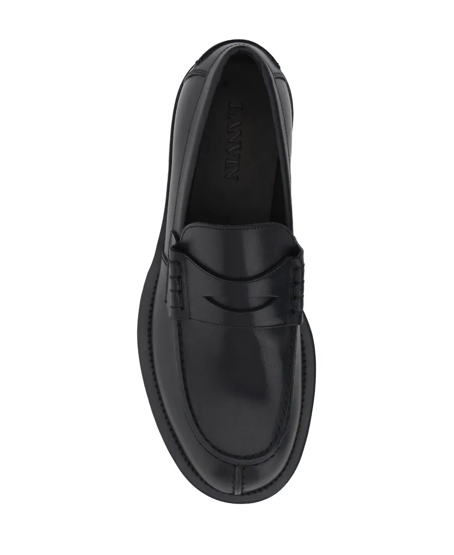 Lanvin Slip-On Penny Loafers