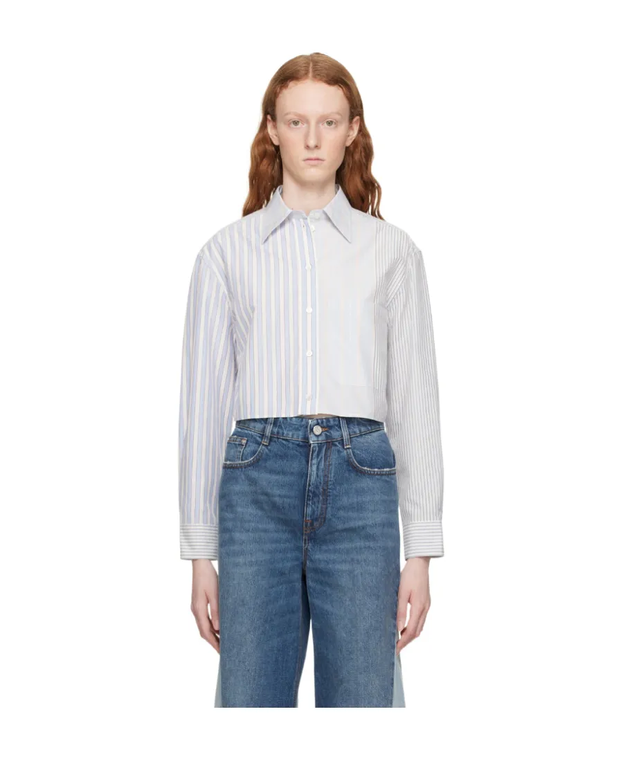 Long-Sleeved Striped Shirt