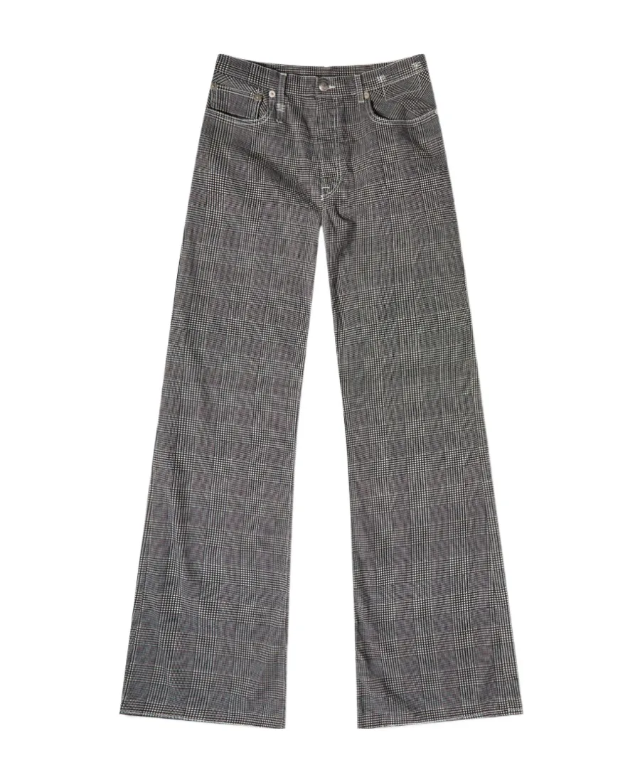 Plaid Jeans