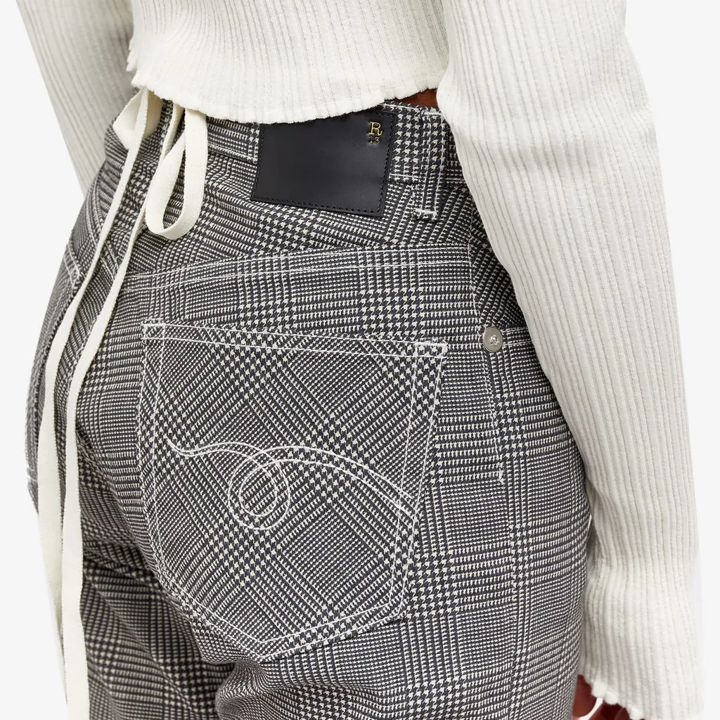 Plaid Jeans