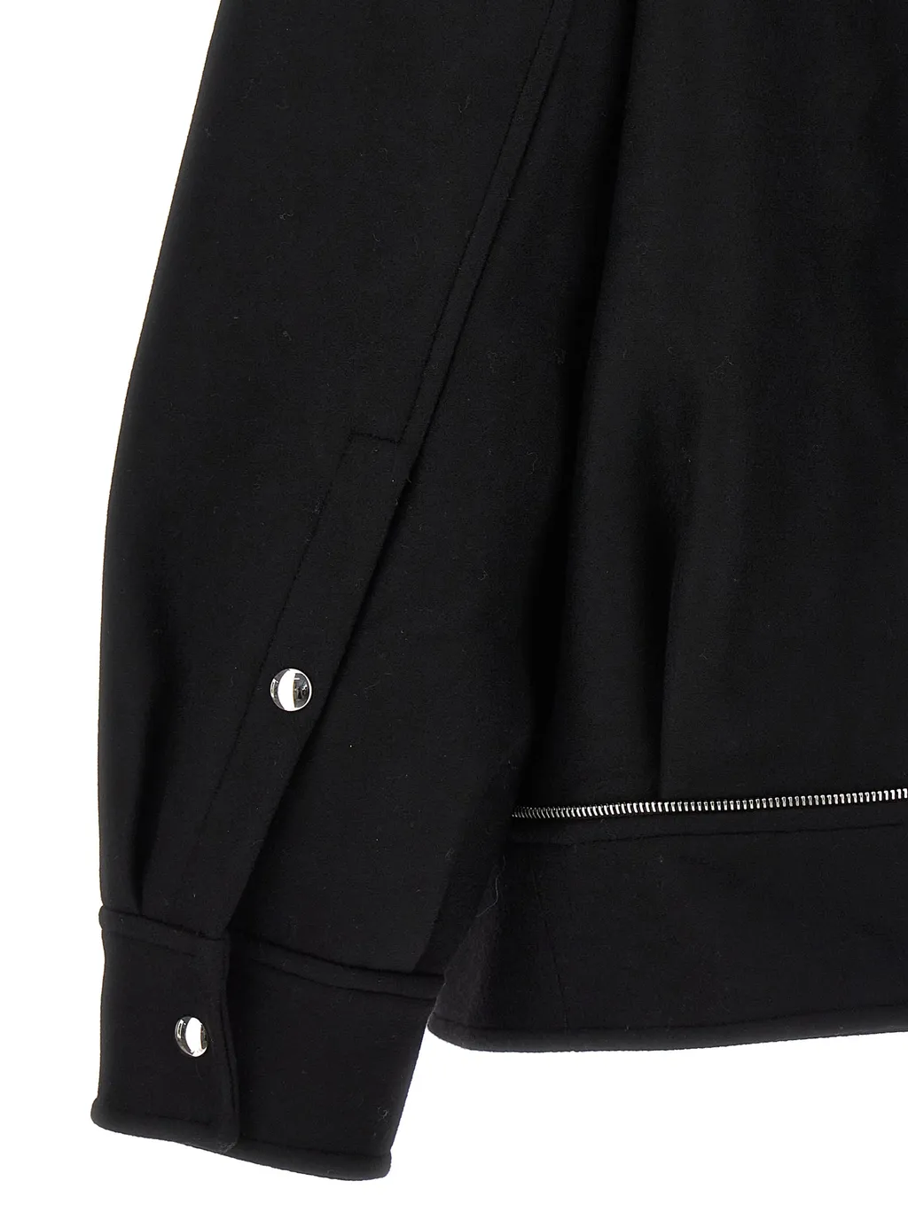 Long-Sleeved Zipper Jacket