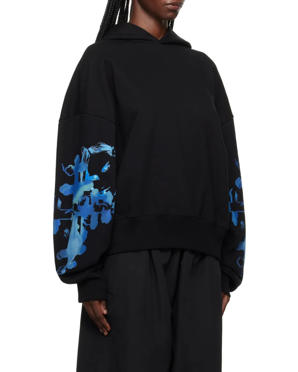 Graphic-Print Cotton Hoodie