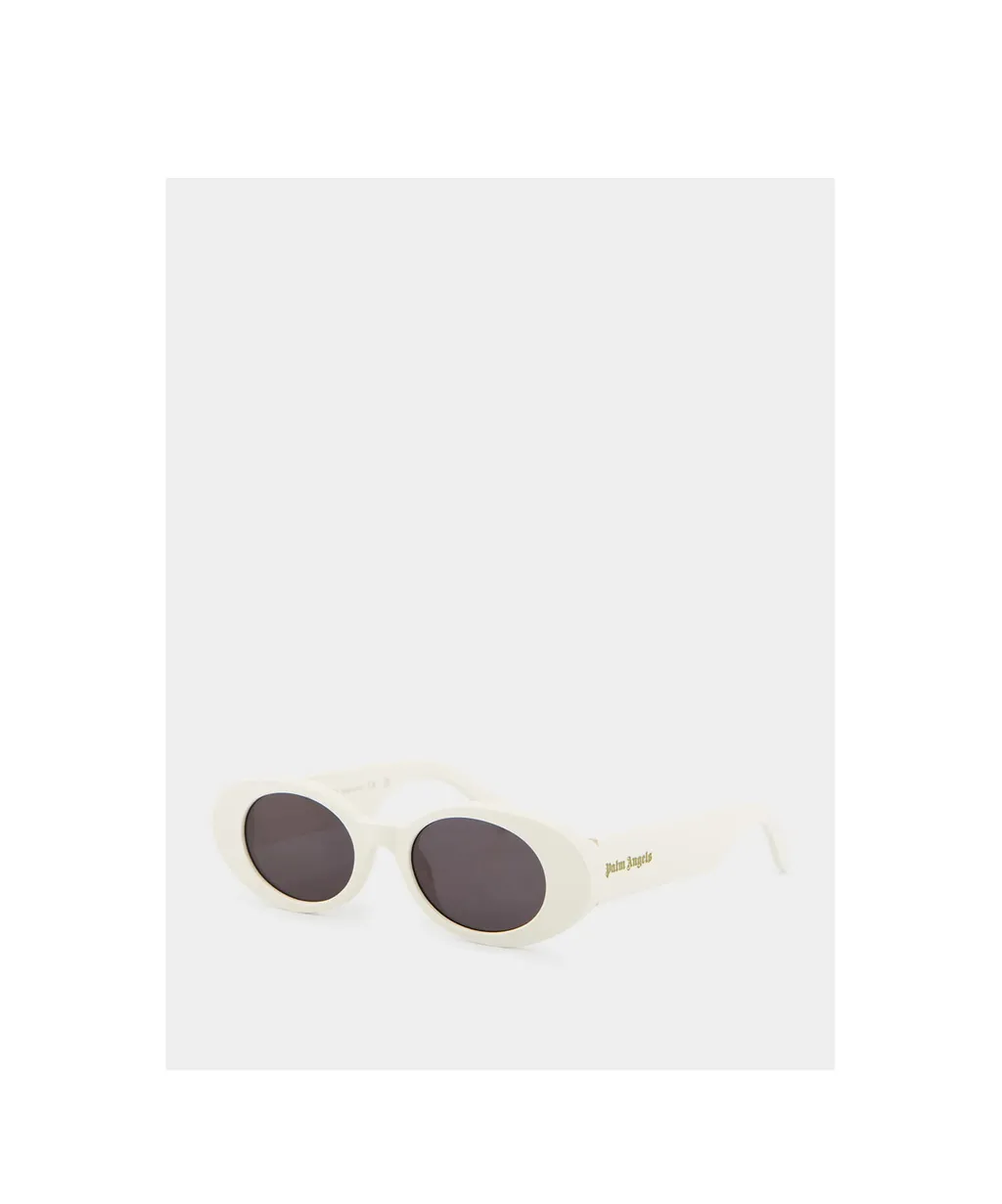 Palm Angels Eyewear Gilroy Oval Frame Sunglasses