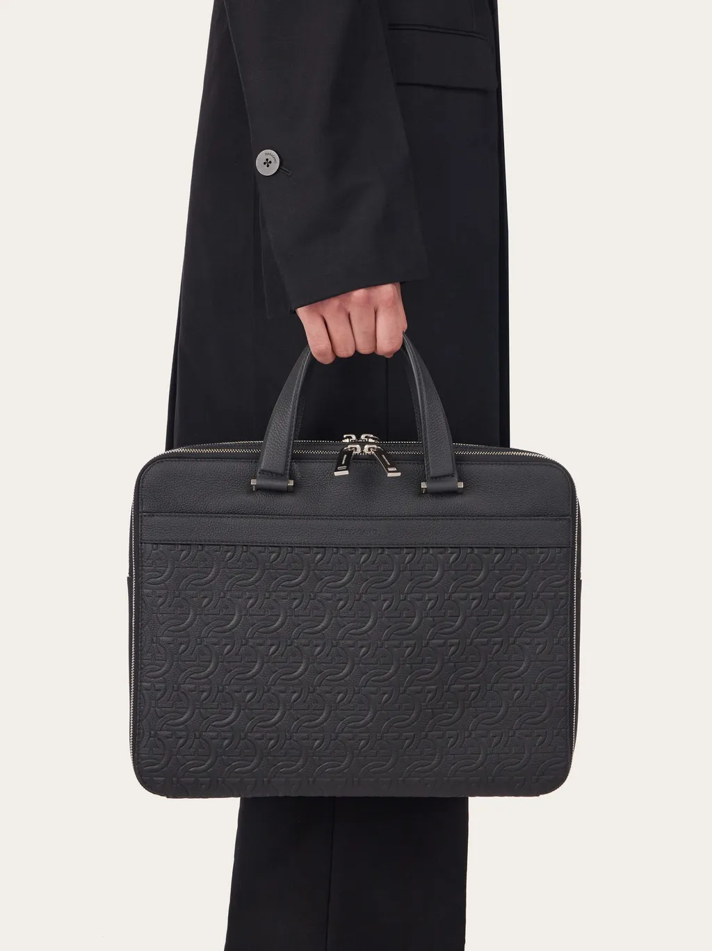 Embossed Briefcase