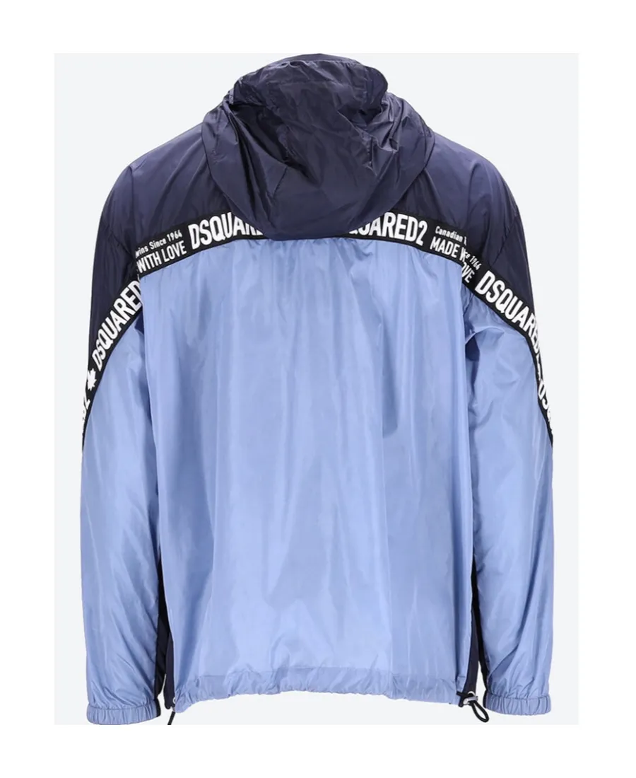 Logo Logo Hooded Casual Jacket