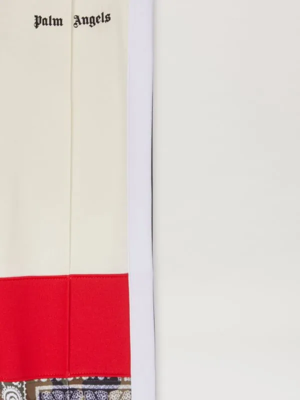 Colour-Block Logo-Print Track Pants