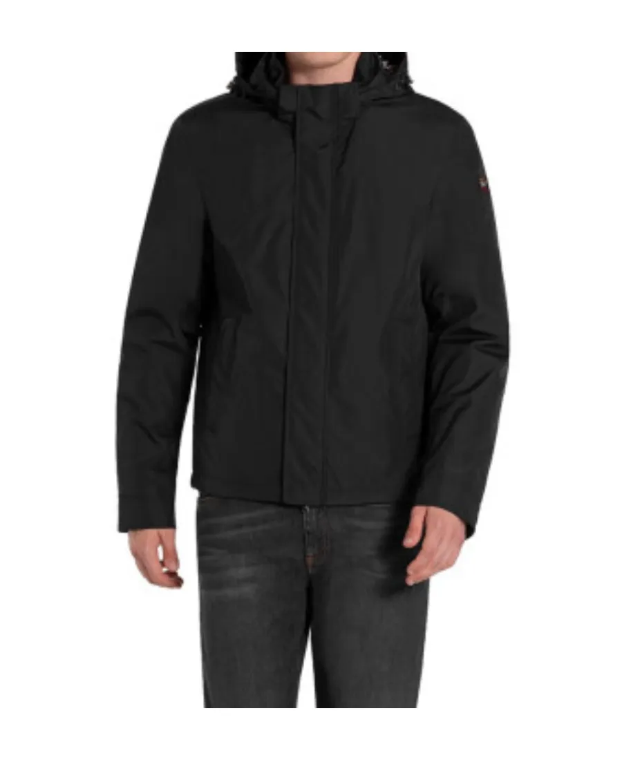 Logo Hooded Casual Jacket