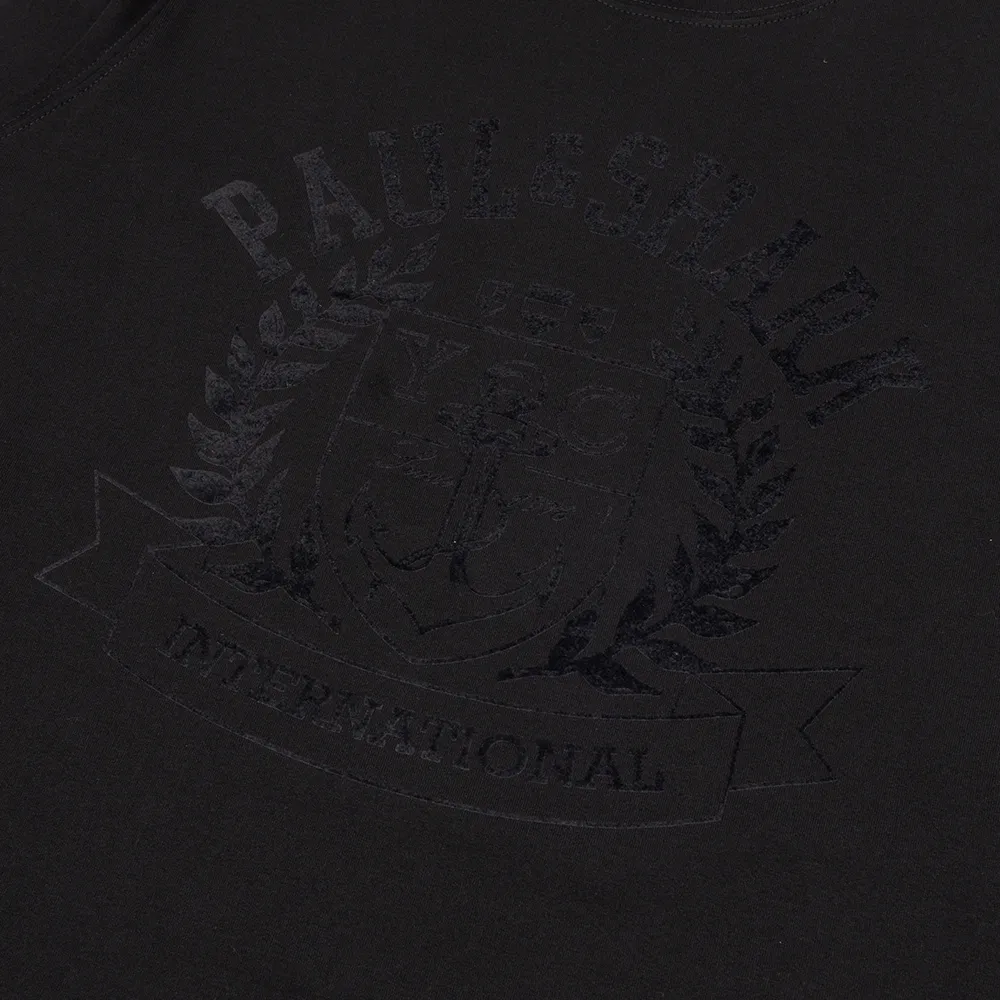 T-Shirt With Round Neck And Long Sleeves