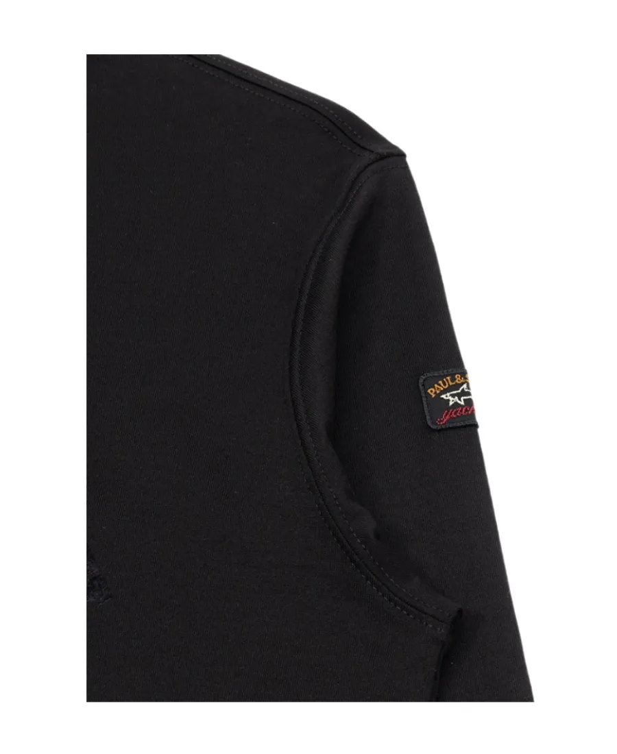 T-Shirt With Round Neck And Long Sleeves