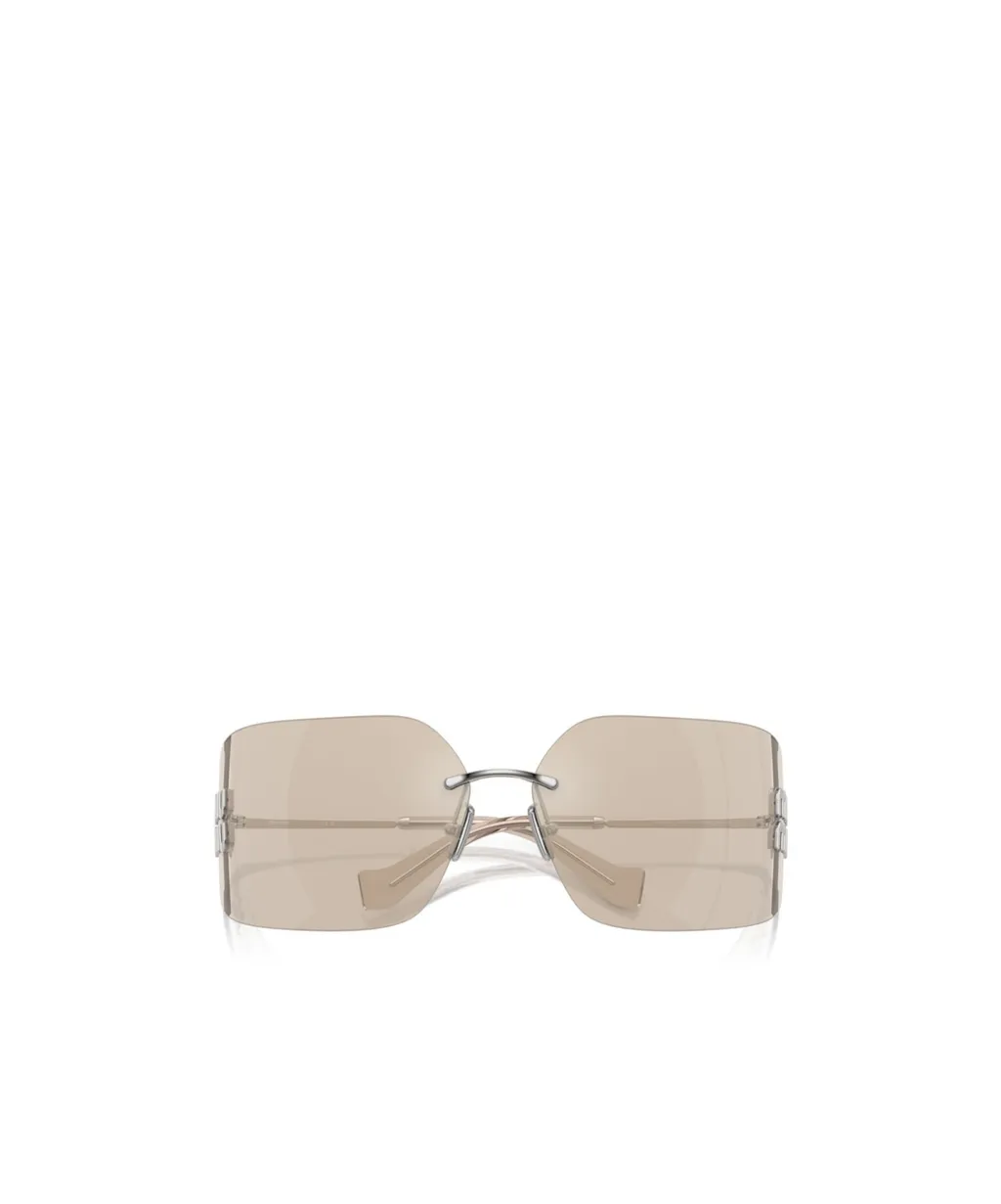 Logo-Plaque Geometric Sunglasses