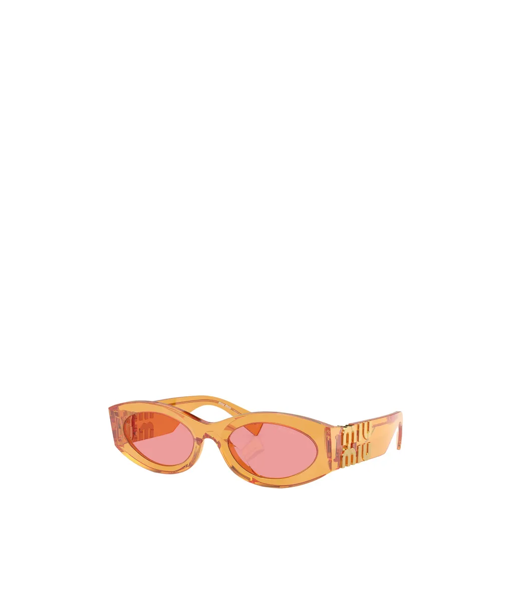 Miu Miu Eyewear Oval-Frame Sunglasses