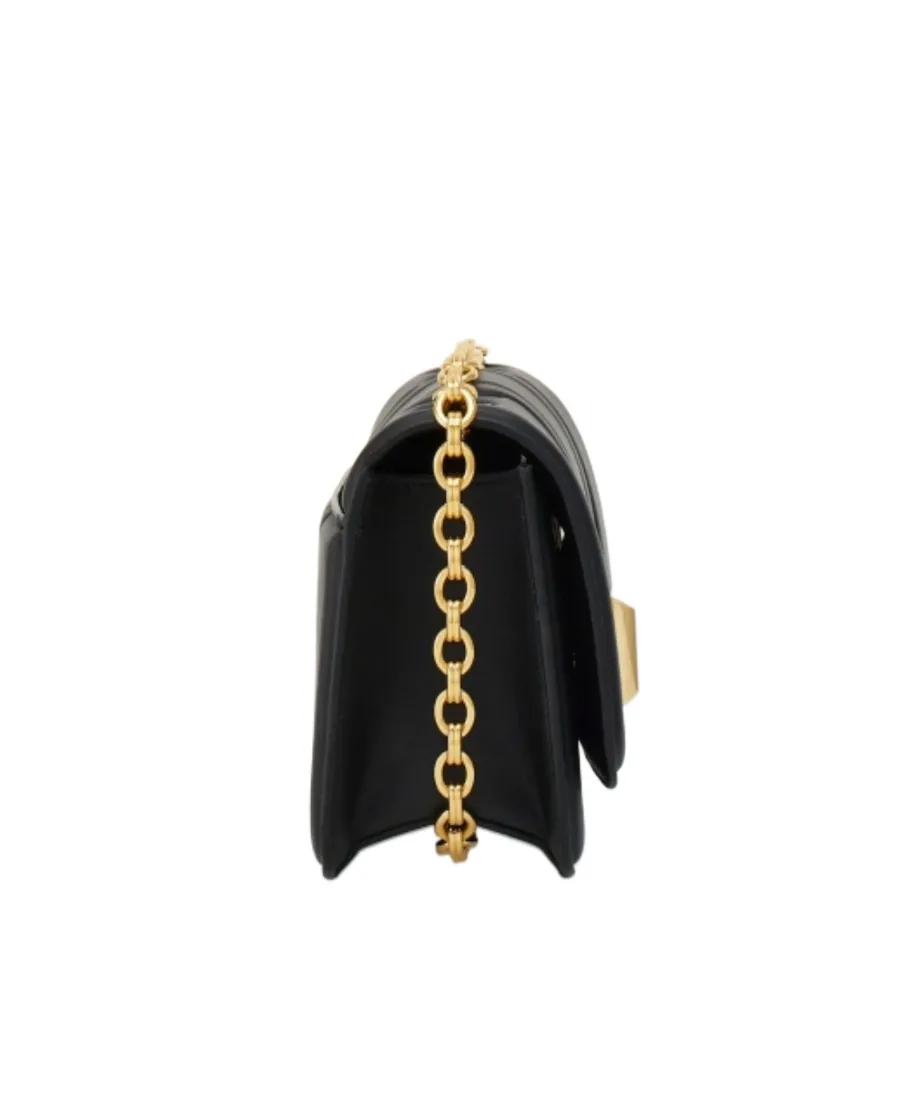 Salvatore Ferragamo Twist Lock Chain-Linked Shoulder Bag