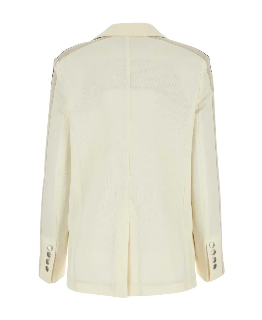 Palm Angels Side Stripe Detailed Blazer