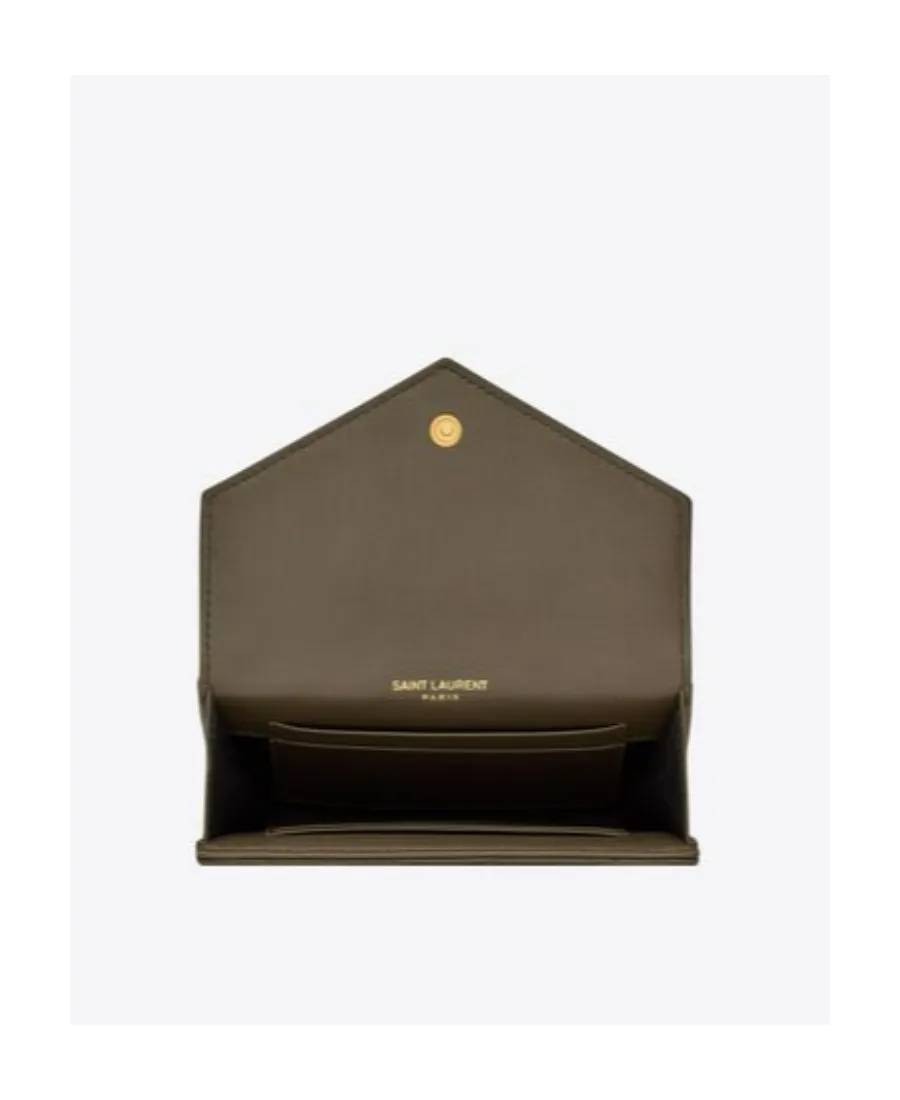 Cassandre Matelassé Small Envelope Wallet In Lambskin