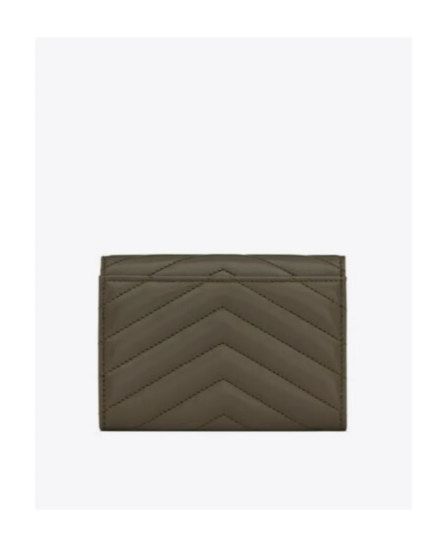 Cassandre Matelassé Small Envelope Wallet In Lambskin