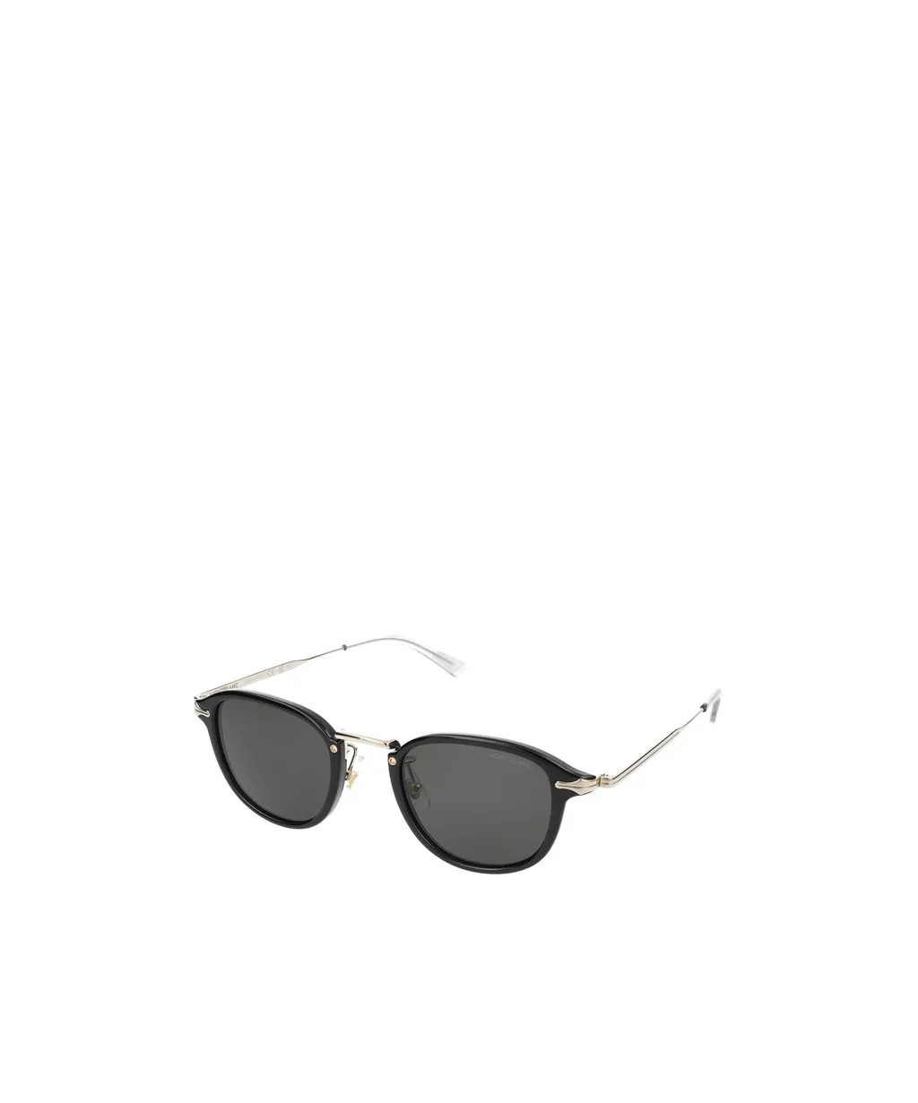 Montblanc Eyewear Round Frame Sunglasses
