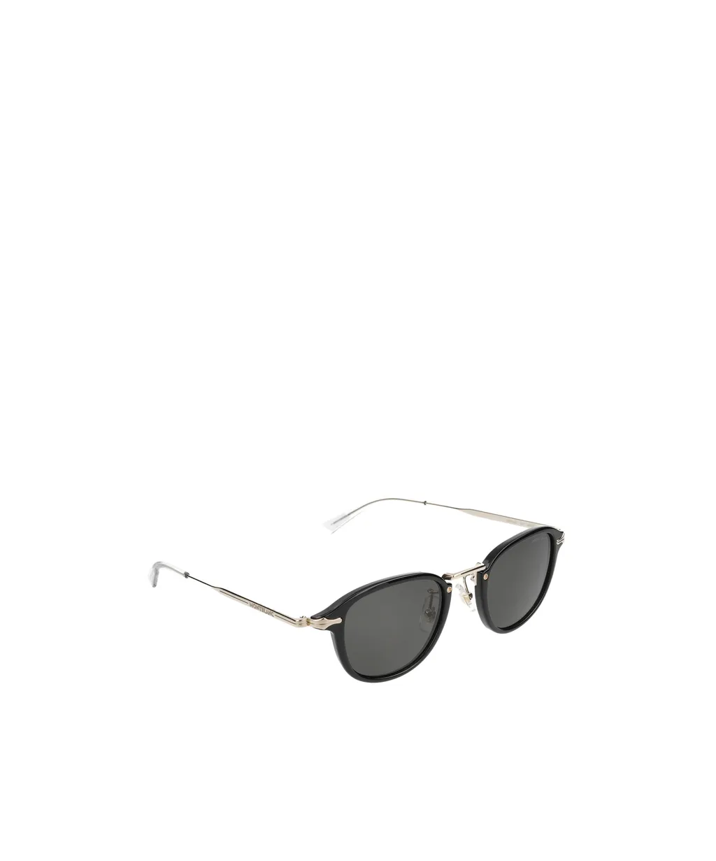 Montblanc Eyewear Round Frame Sunglasses