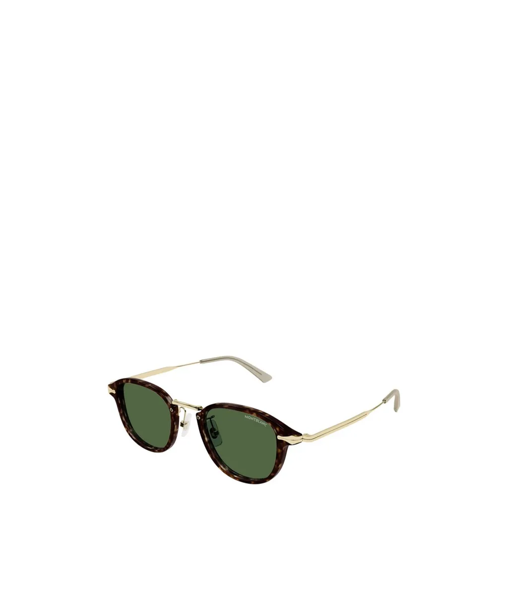 Montblanc Eyewear Round Frame Sunglasses
