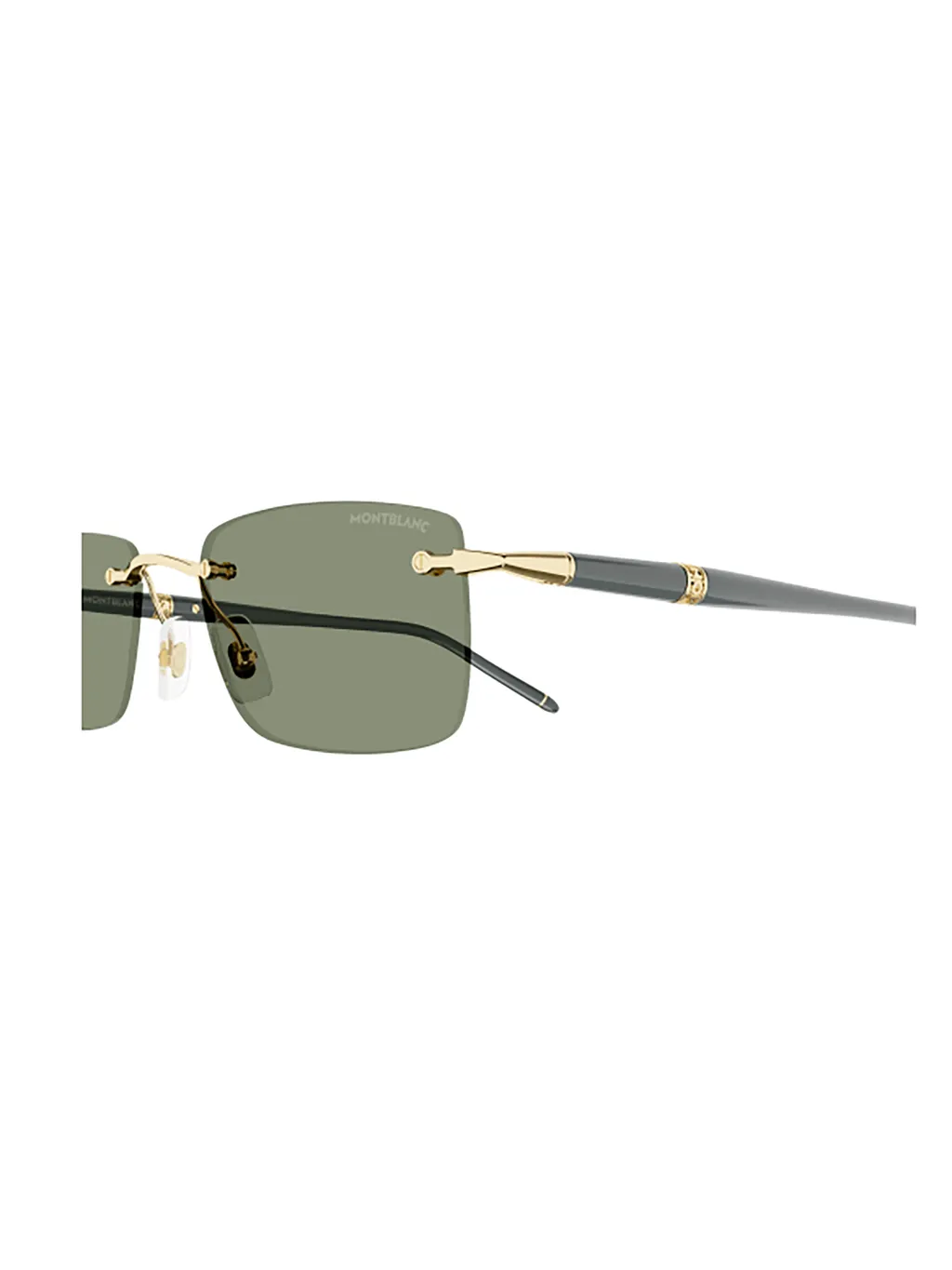 Montblanc Eyewear Rectangle Frame Sunglasses