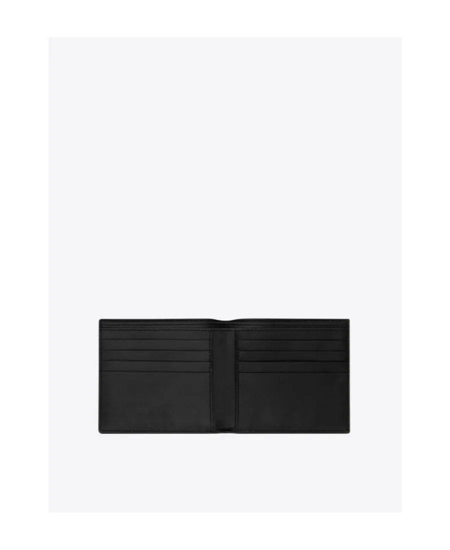 Saint Laurent Paris East West Bi-Fold Wallet