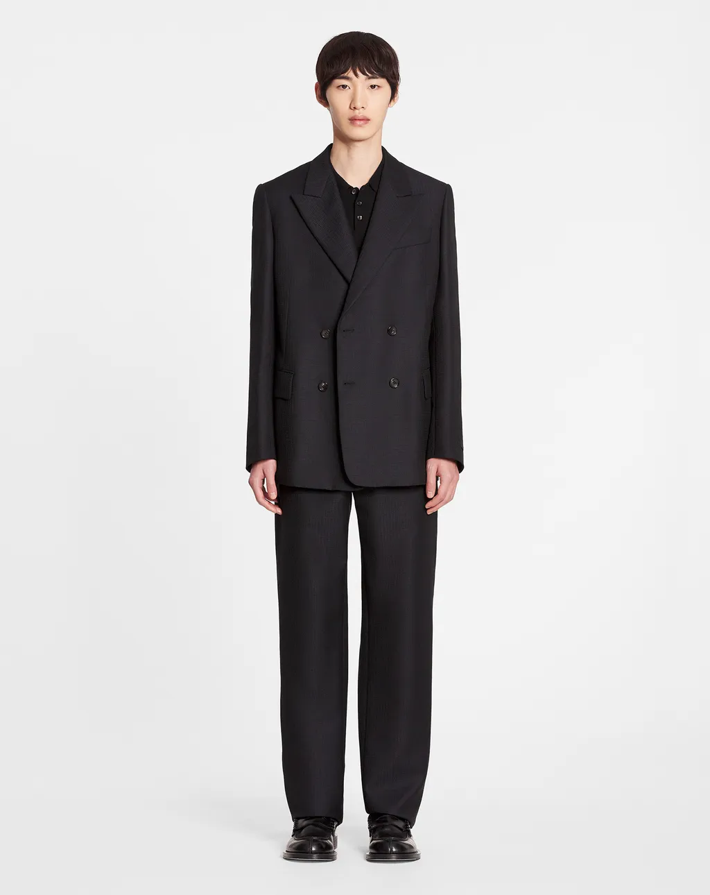 Lanvin Double-Breasted Long-Sleeved Jacket