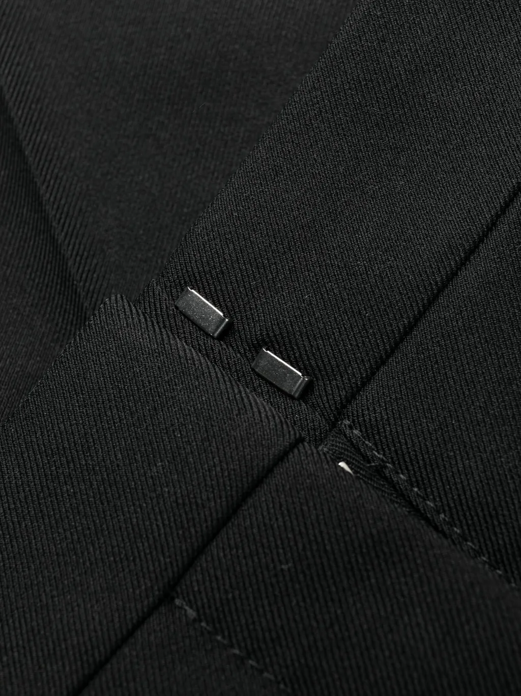 Off-White High-Waist Split-Hem Tailored Trousers