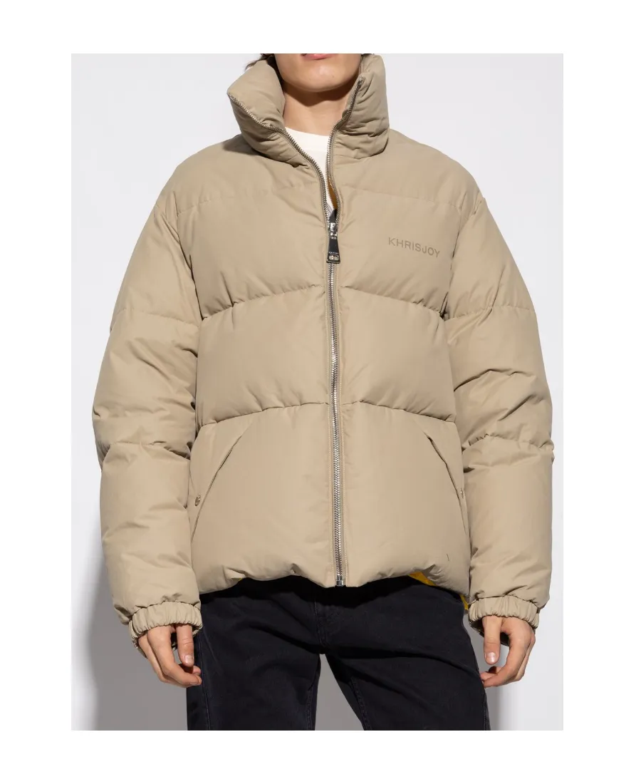 Khrisjoy Quilted Zip-Up Down Jacket