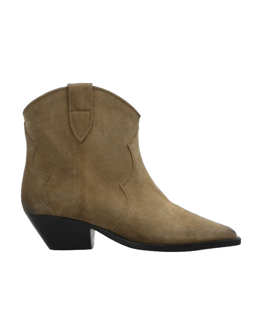 Pointed Short Boots