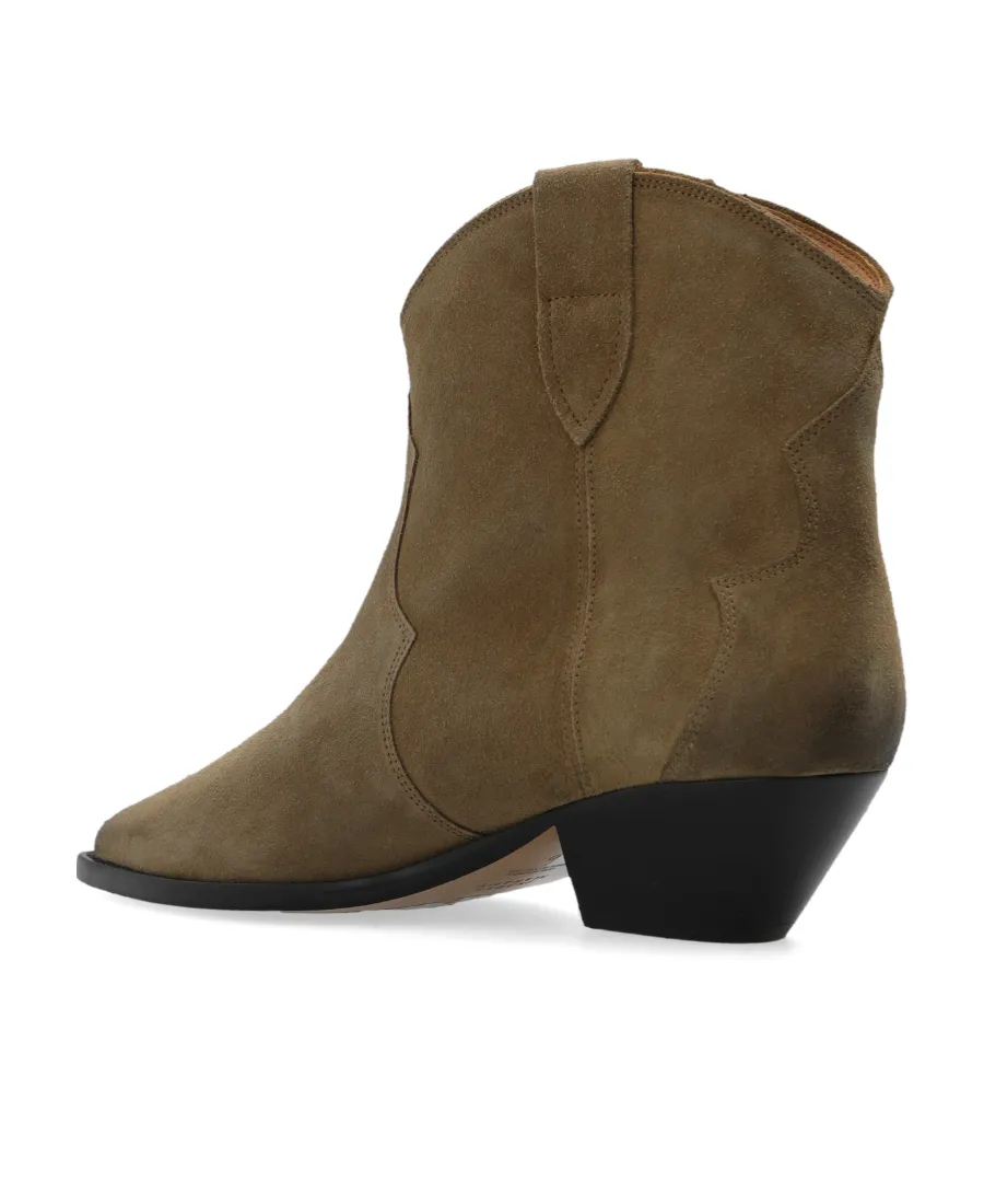 Pointed Short Boots