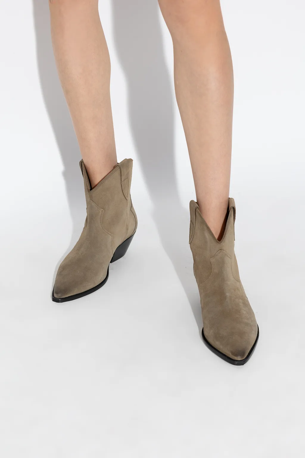 Pointed Short Boots