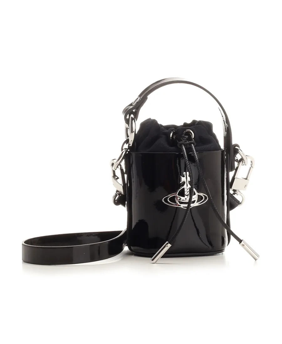 Daisy High-Shine Mini Bag