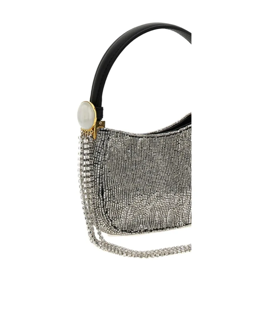 Magda Butrym Vesna Embellished Zip-Up Clutch Bag