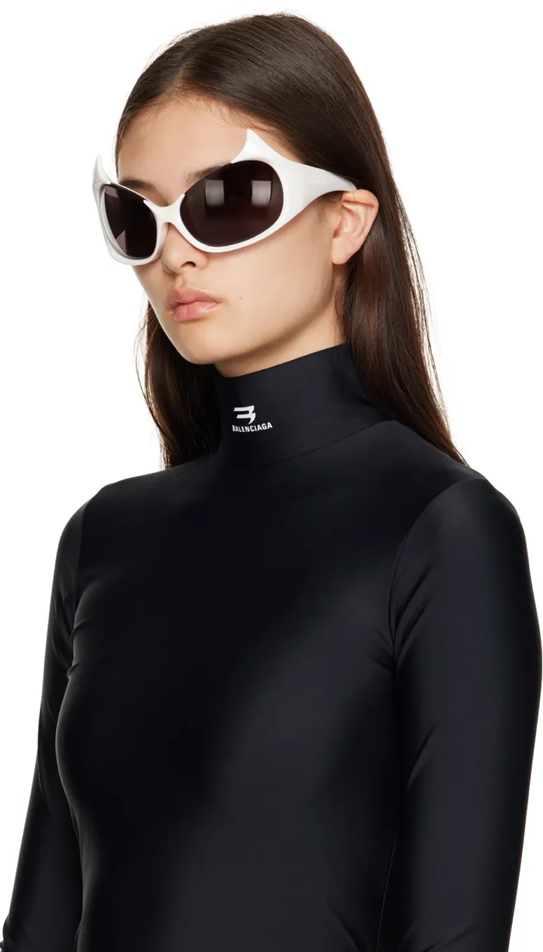 Eyewear Gotham Cat-Eye Frame Sunglasses