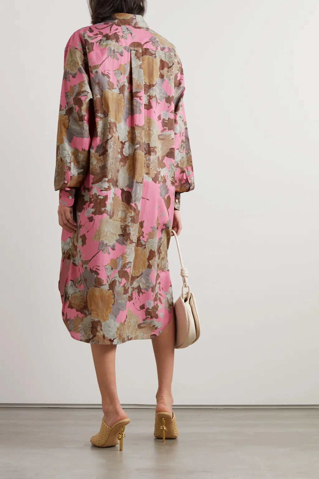 Printed Shirt Dress