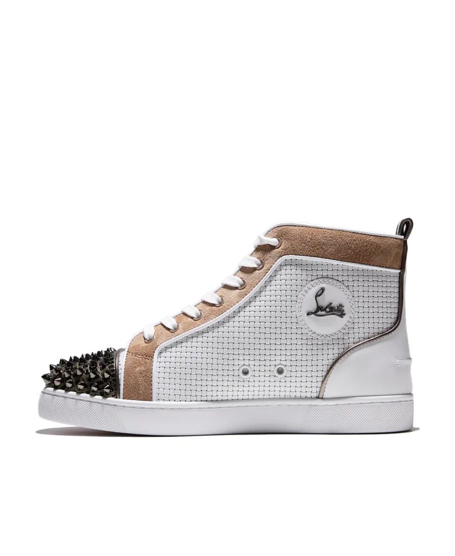 Lou Spikes Leather Sneakers