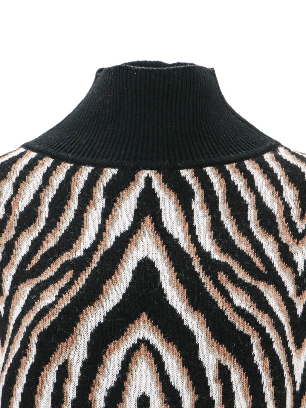 Patterned-Intarsia Wool-Blend Jumper