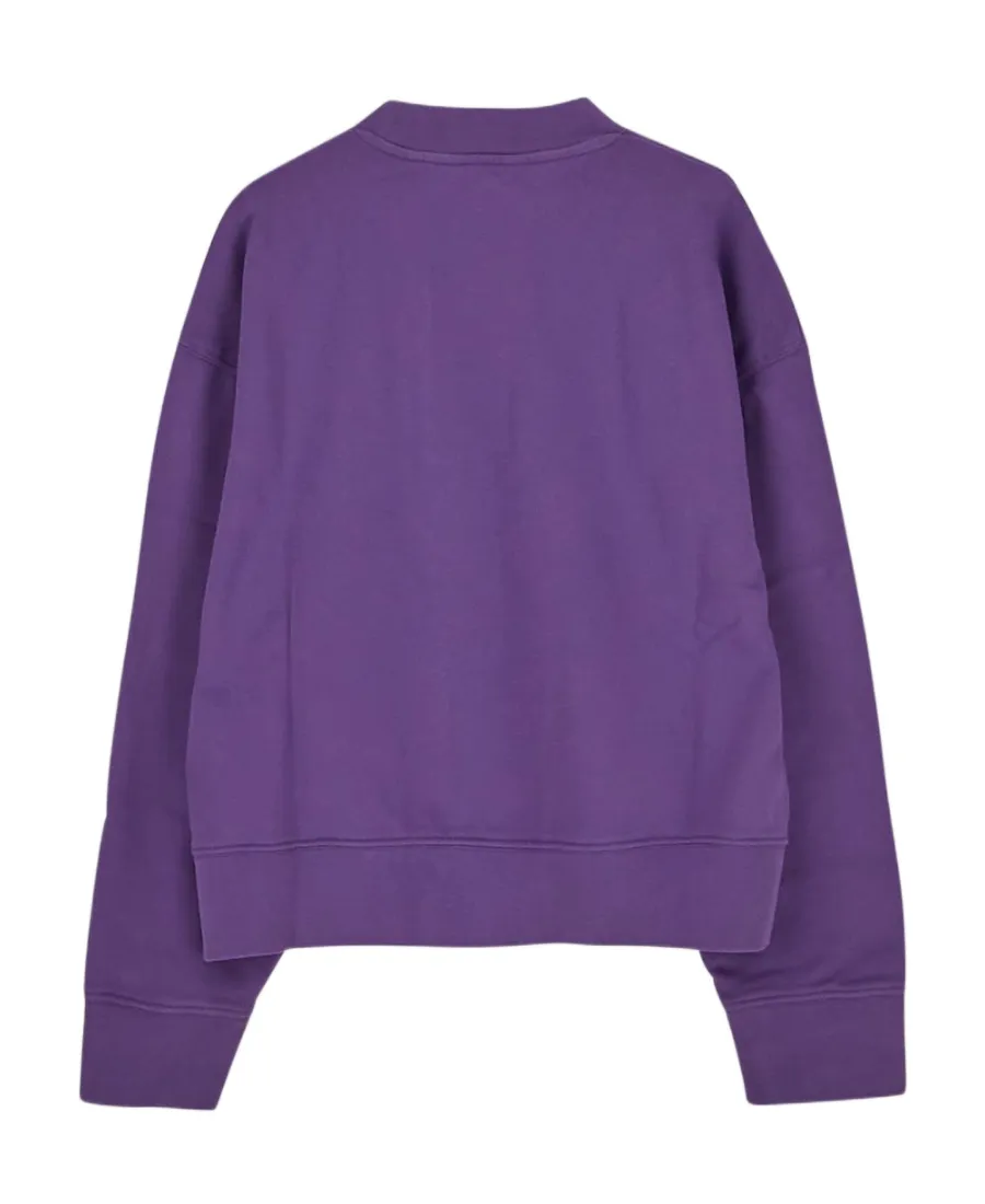 Palm Angels Kids Logo Printed Crewneck Sweatshirt