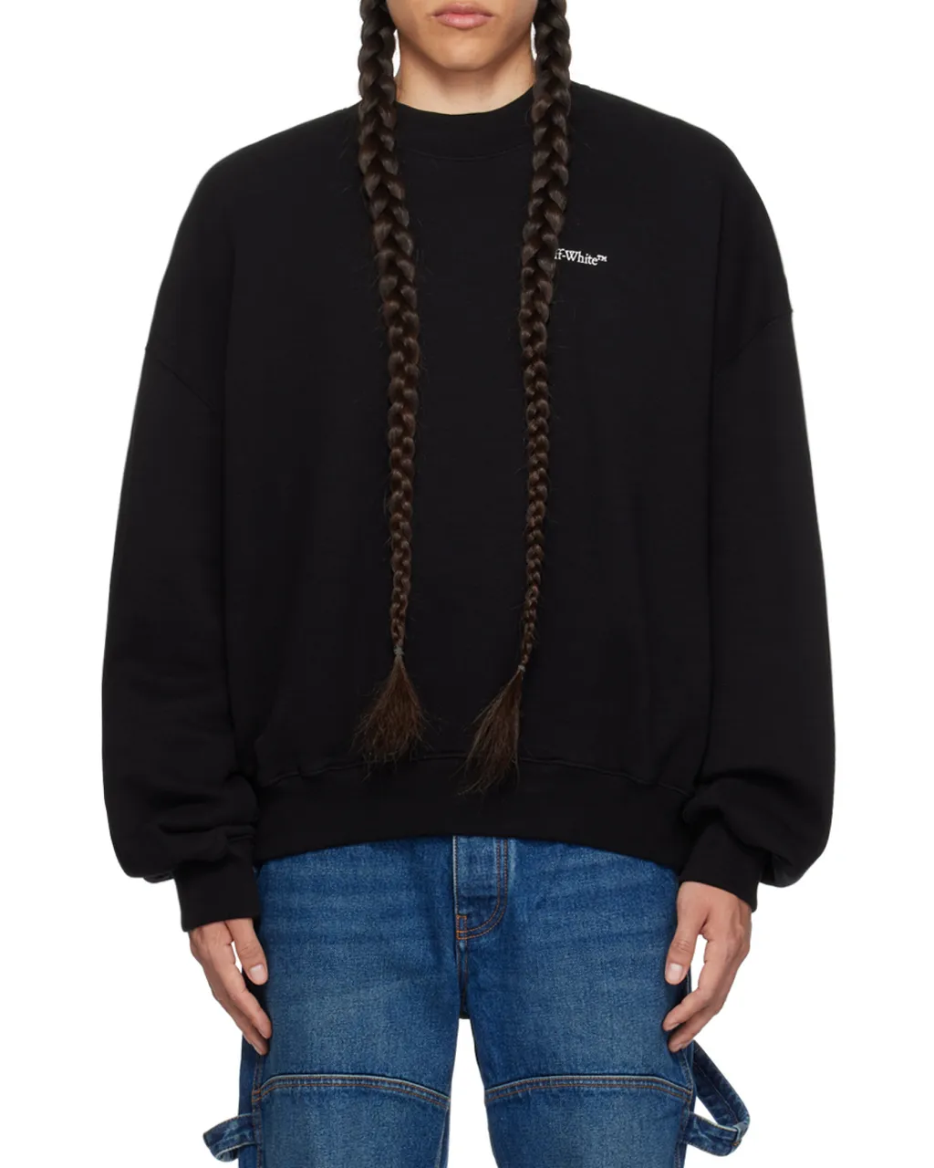 Off-White Arrows Printed Crewneck Sweatshirt