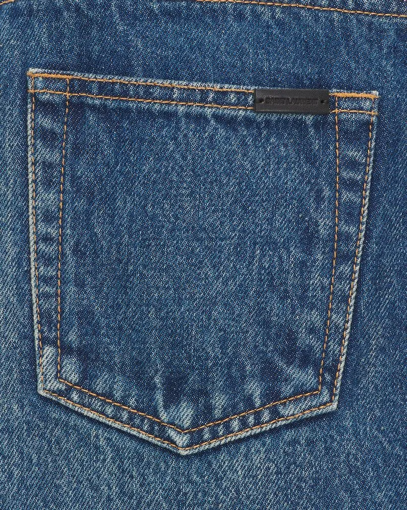 Saint Laurent Cindy Mid-Rise Jeans