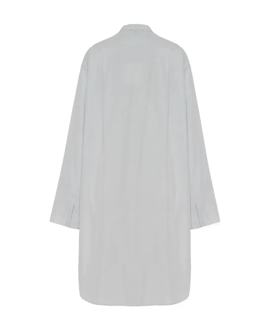 Long-Sleeve Silk Shirt