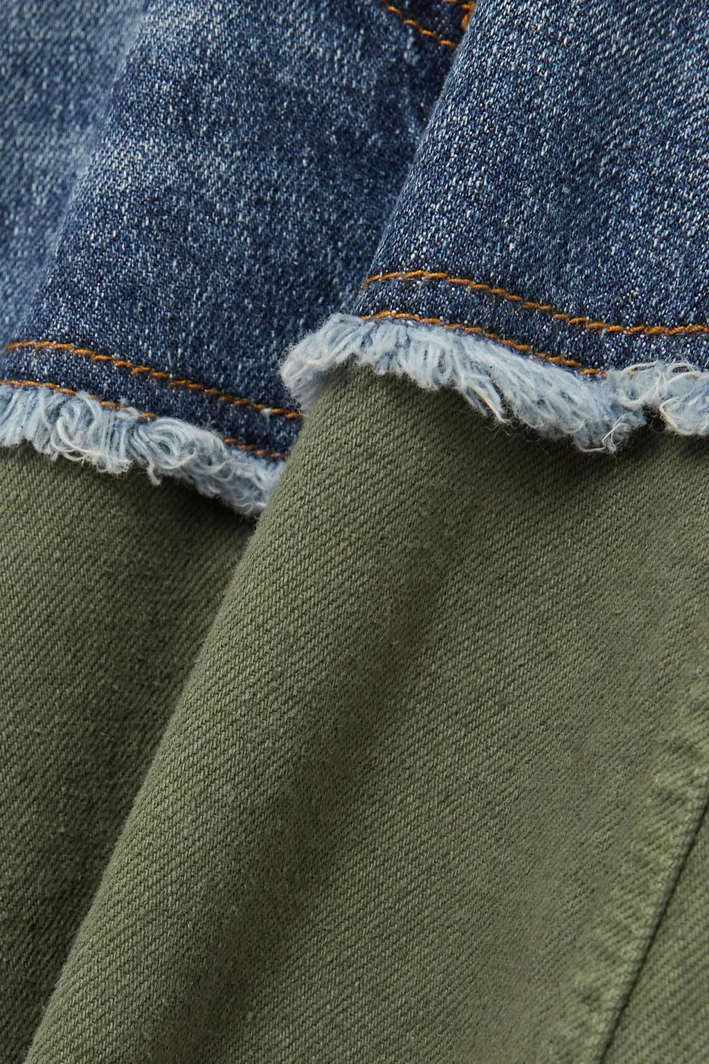 Stitched Mid-Length Dress